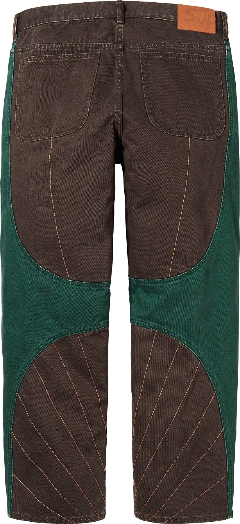 Radial Embroidered Loose Fit Jean view 7